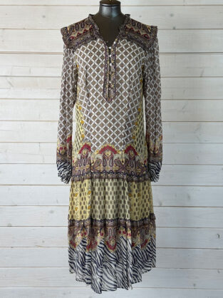Hale Bob Paisley Multicoloured Dress Size M