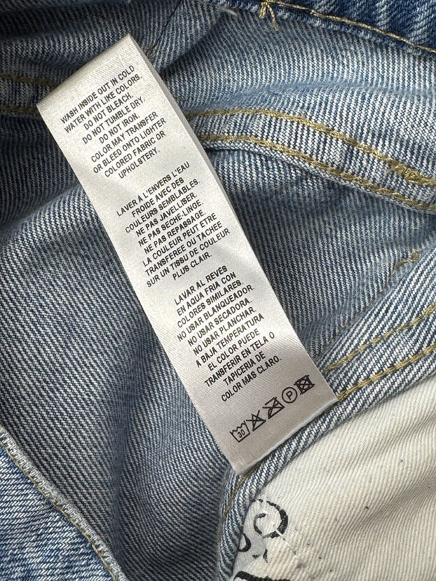 Pre-Owned Frame Blue Jeans Ritz Paris Size 27" - Image 5