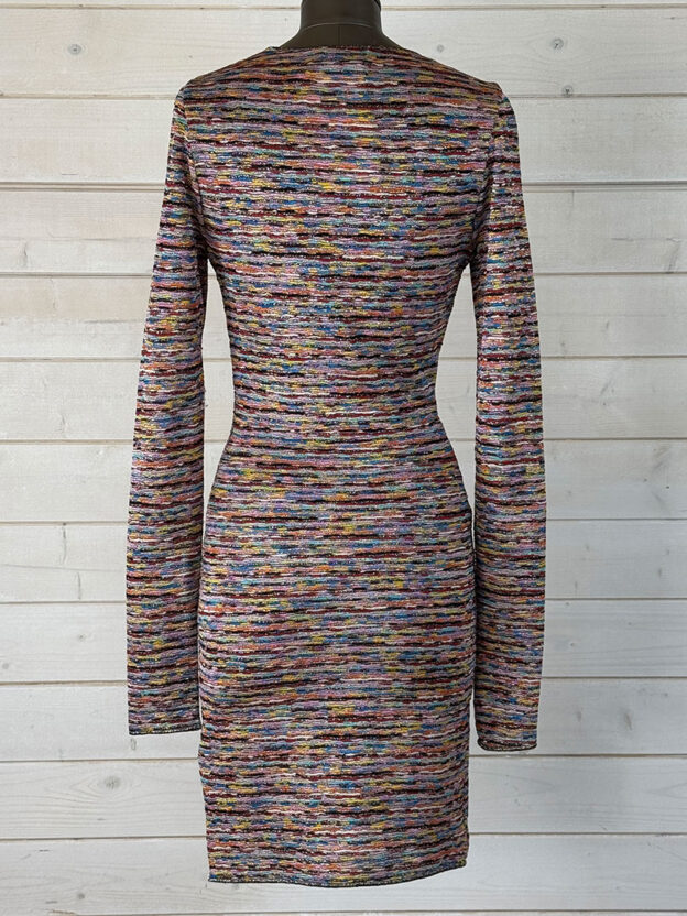 Pre-Owned Missoni Multicoloured Knit Dress Size 6-8 - Image 2