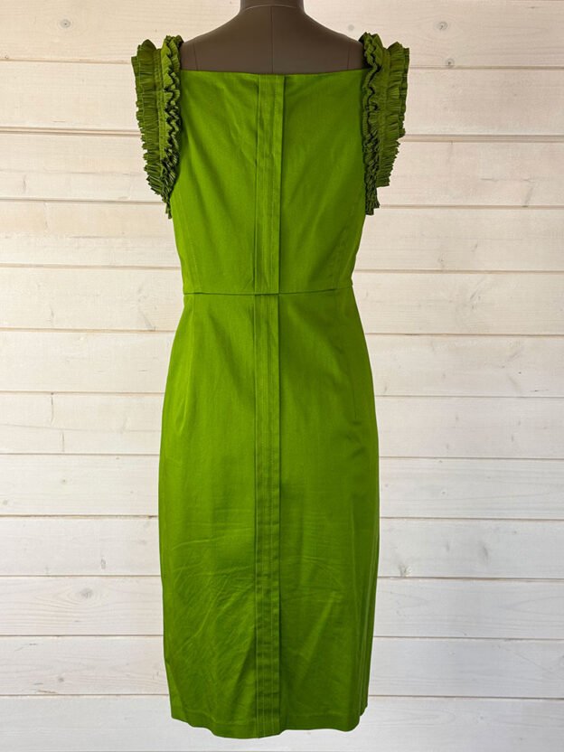 Pre-Owned Ted Baker Green Dress Size 4 - Image 2