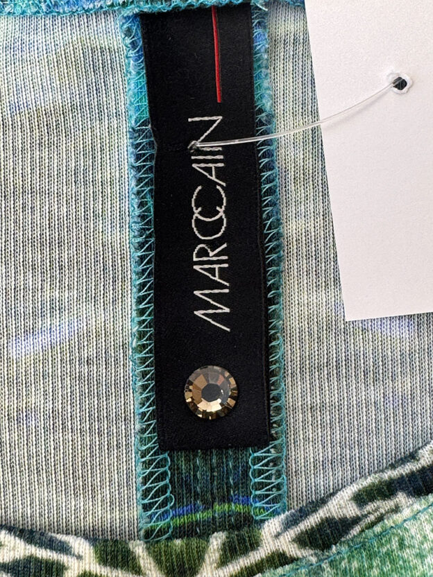 Marc Cain Sea Life Dress Blue & Green Size N3 (UK 12) - Image 4