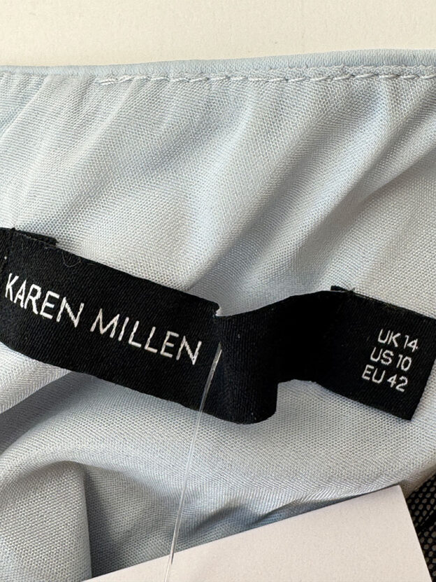 Pre-Owned Karen Millen Multicoloured Floral Dress Size 14 - Image 3