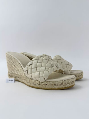 Russell & Bromley Cream Wedges Size 39 (UK 6)