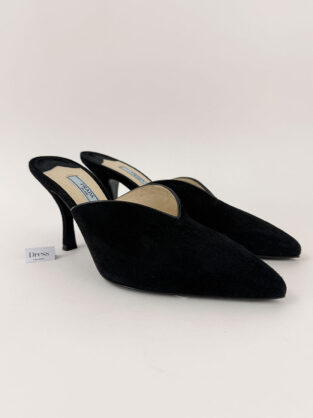 Prada Black Heels Size 36 (UK 3)