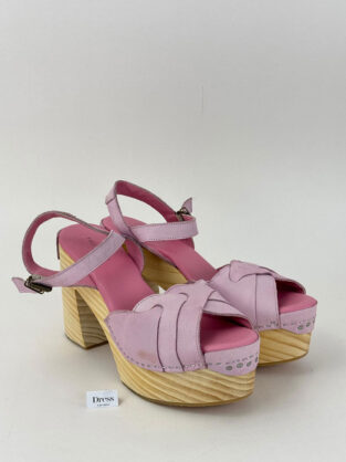 Free People Pink Heels Size 37 (UK 4)