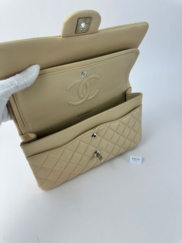 Chanel Medium Lambskin Timeless Classic Handbag - Image 9