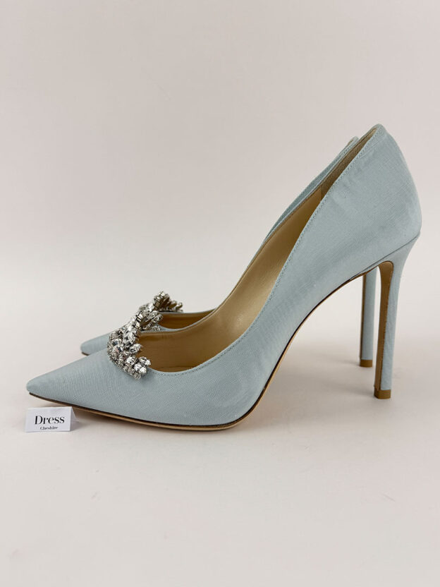 Jimmy Choo Blue Heels Size 39 (UK 6) - Image 3