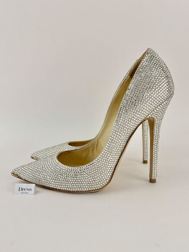 Jimmy Choo Diamante Heels Size 39 (UK 6) - Image 3