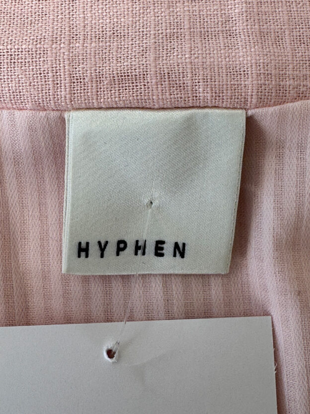 Hyphen Pink Linen Waistcoat Size S - Image 3