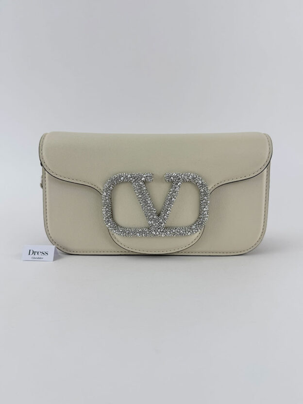Valentino Cream Loco Crossbody Bag
