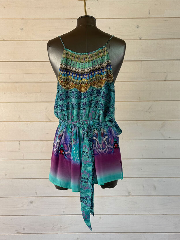 Camilla Multicoloured Sequin Playsuit Size 1 (UK small 8) - Image 2
