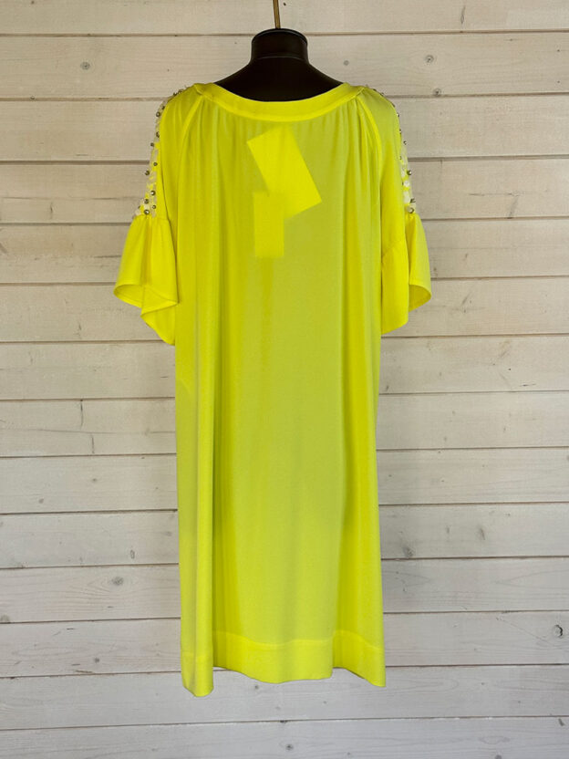 Laurel Neon Yellow Dress Size 38 (UK 10) - Image 2