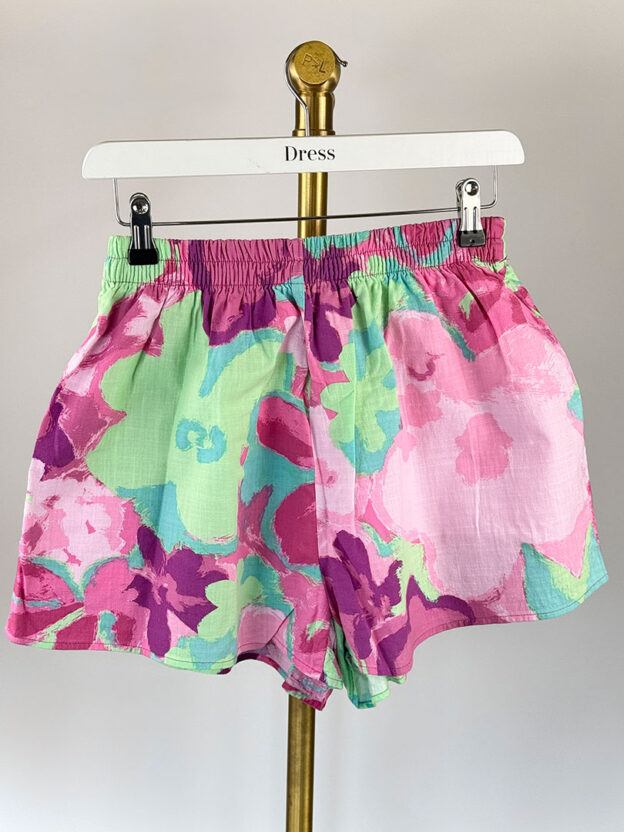 Pre-Owned Sabo Pink & Green Shirt & Shorts Set Size S - Image 7