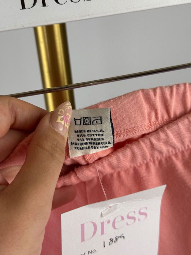 Sporty & Rich Peach Cycling Short Style Shorts Size XS - Image 6