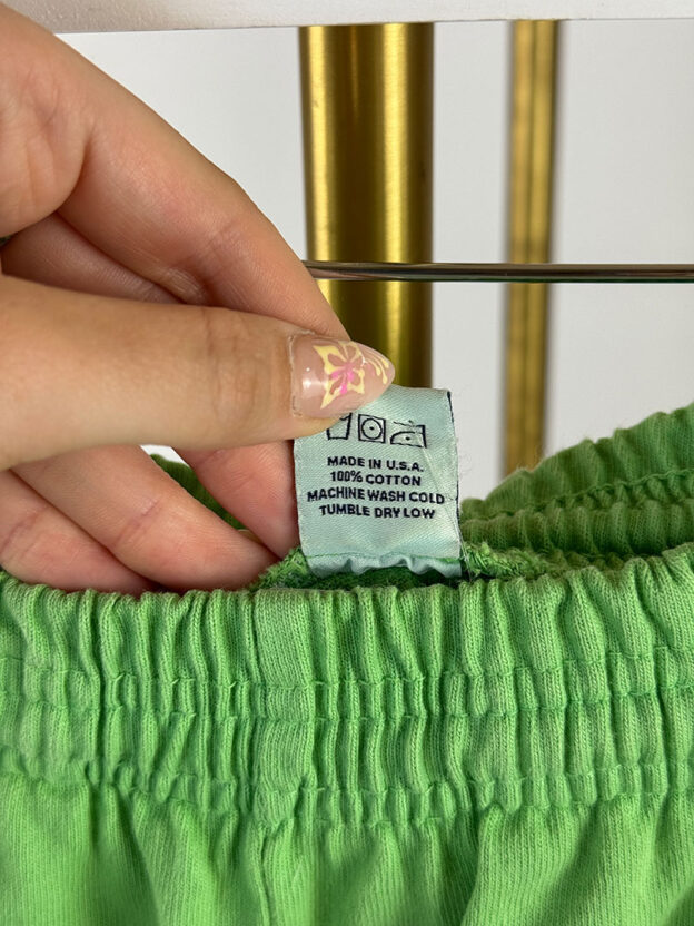 Sporty & Rich Green Shorts Size XS - Image 4