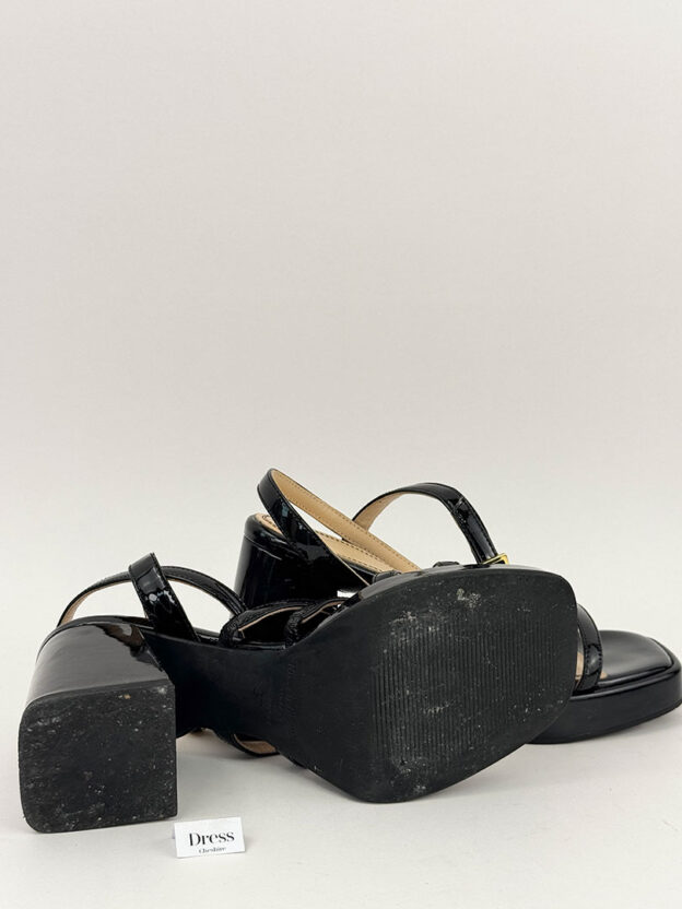 Russell & Bromley Black Patent Platform Heels Size 37 (UK 4) - Image 5