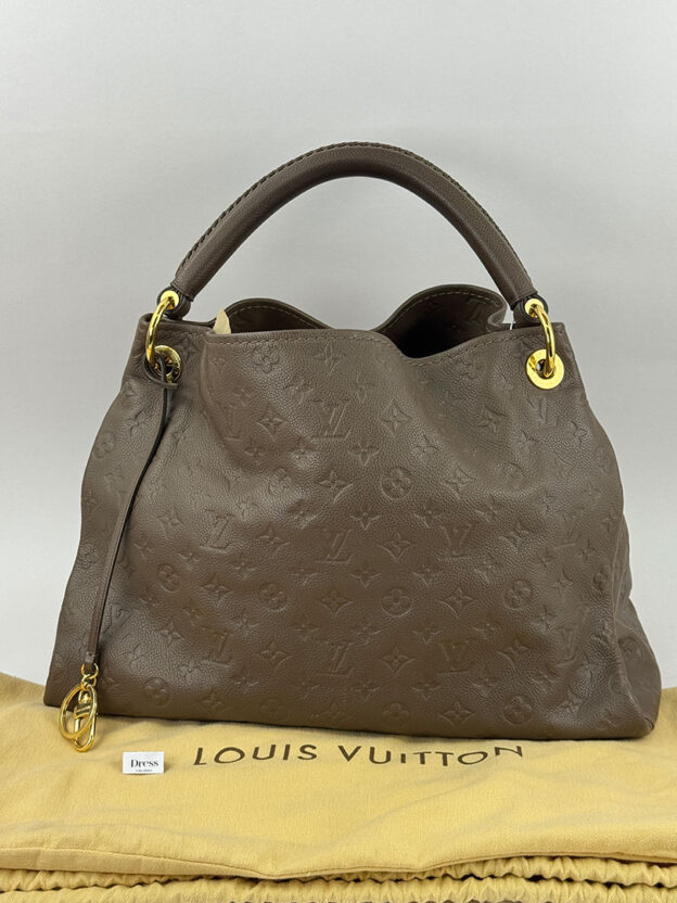 Pre-Owned Louis Vuitton Artsy Brown Leather Handbag - Image 2