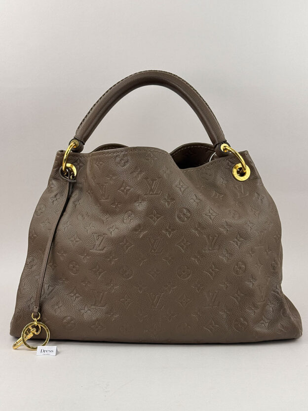 Pre-Owned Louis Vuitton Artsy Brown Leather Handbag