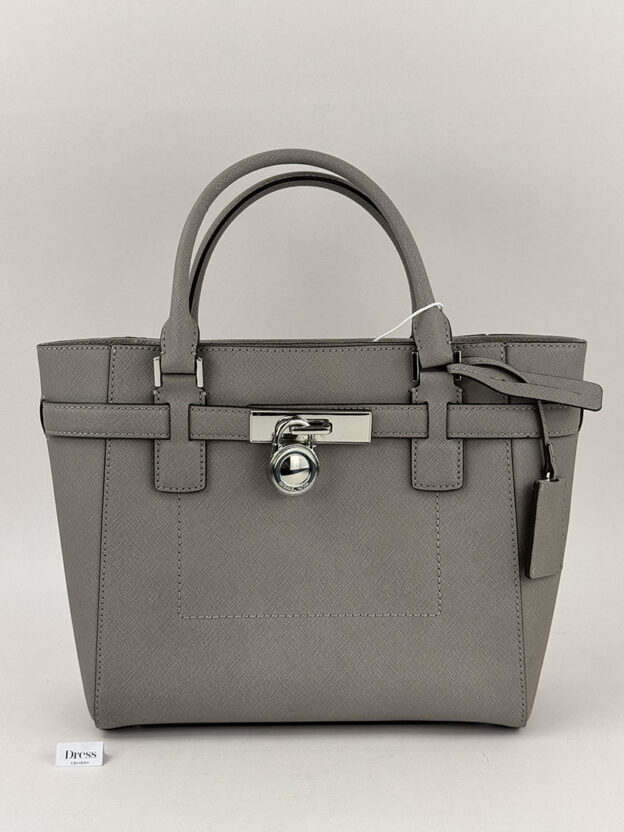 Pre-Owned Michael Kors Grey Hamilton Handbag