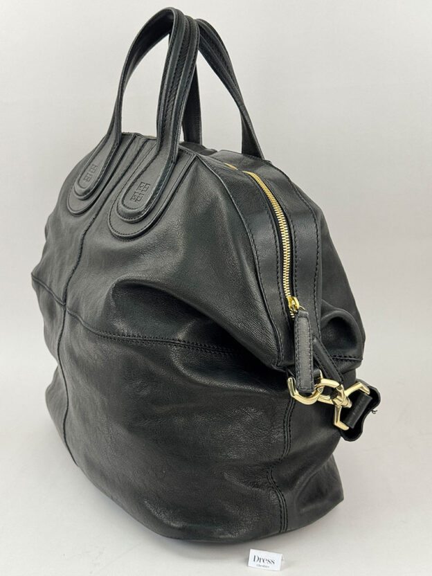 Givenchy Nightingale Black Leather Handbag - Image 4