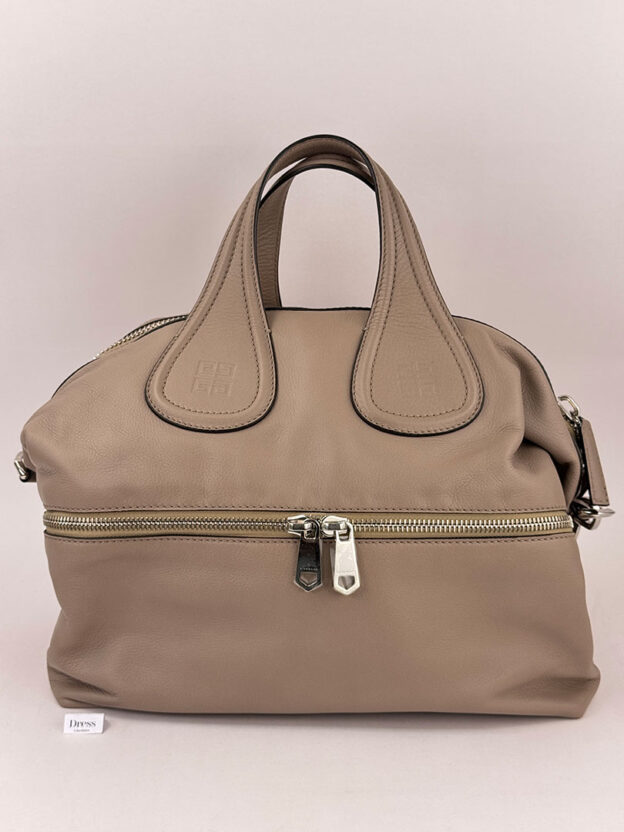 Givenchy Beige Lambskin Leather Handbag