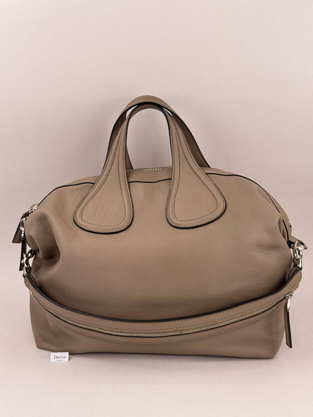 Givenchy Beige Lambskin Leather Handbag - Image 5