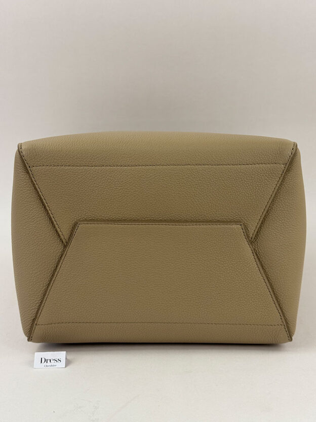 Celine Seau Sangle Leather Beige Tote Bag - Image 4