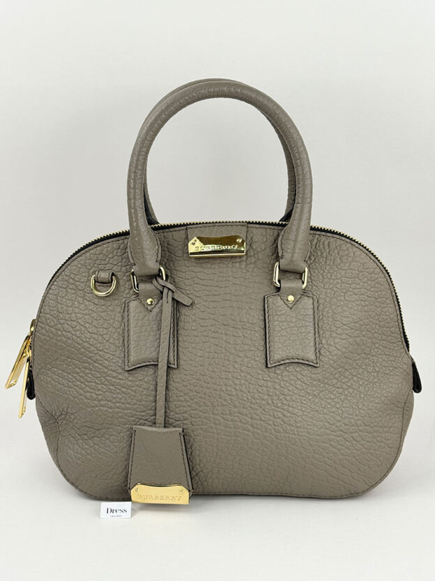 Pre-Owned Burberry Taupe Orchard Handbag
