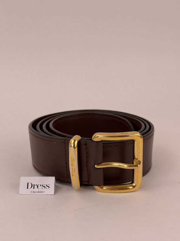 Miu Miu Brown Belt