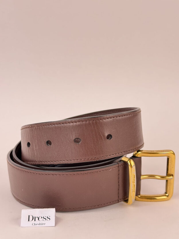 Miu Miu Brown Belt - Image 3