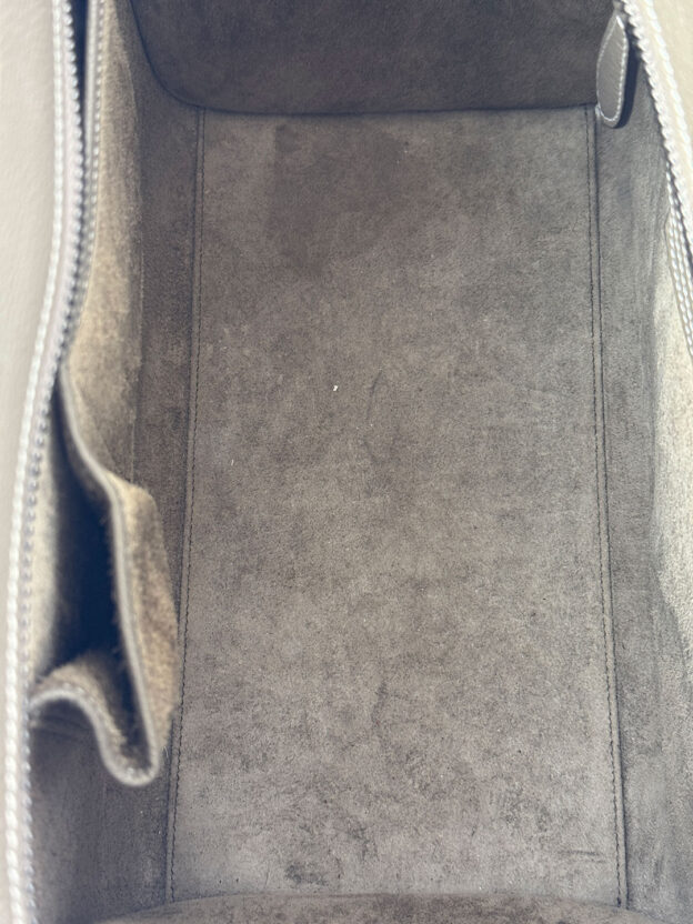 Celine Luggage Taupe Phantom Leather Handbag - Image 6