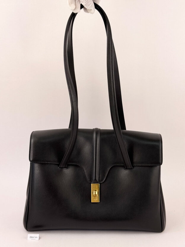 Celine Black 16 Soft Medium Bag
