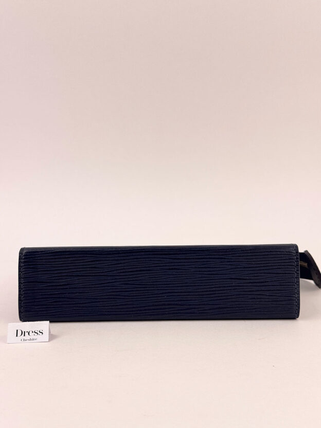 Louis Vuitton Navy Epi Leather Small Clutch - Image 6