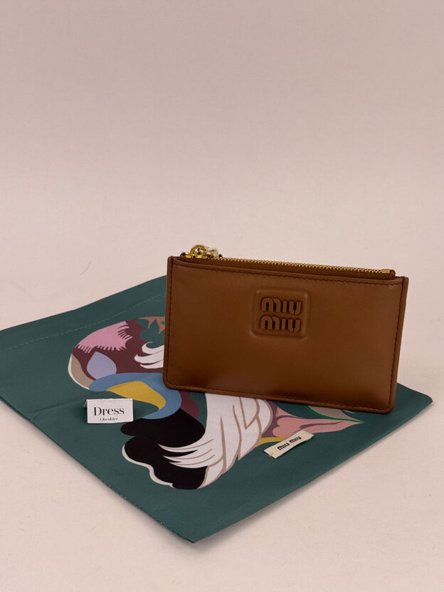 Miu Miu Tan Purse - Image 5
