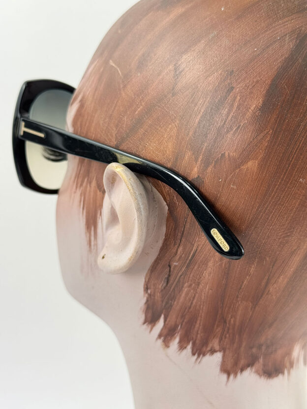 Tom Ford Black Large Sunglasses - Image 5