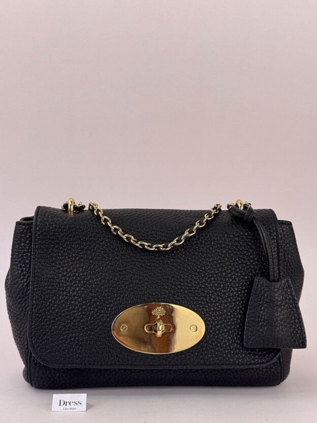 Pre-Owned Mulberry Black Lily Crossbody Bag