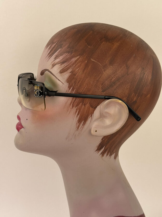 Pre-Owned Chanel Clear Lense Sunglasses - Image 3
