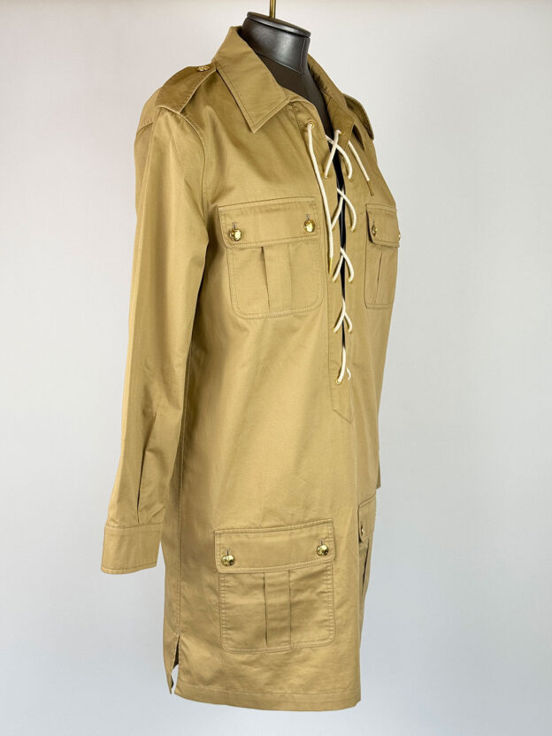 Celine Camel Dress Size 34 (UK 4) - Image 2