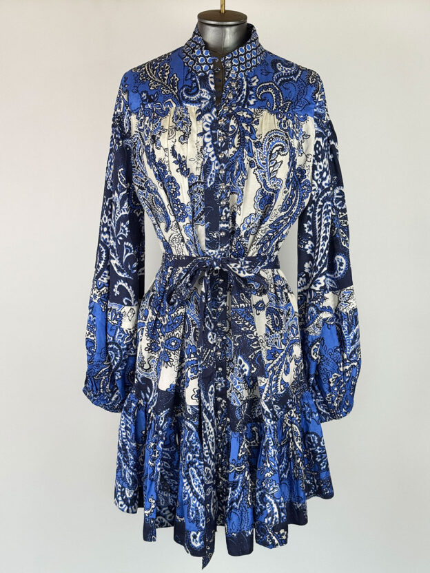 Pre-Owned Miss June Livia Navy Dress One Size