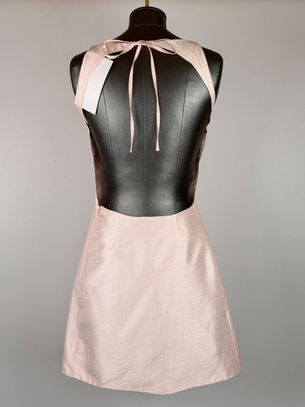 Maje Pink Backless Dress Size 34 (UK 6) - Image 2