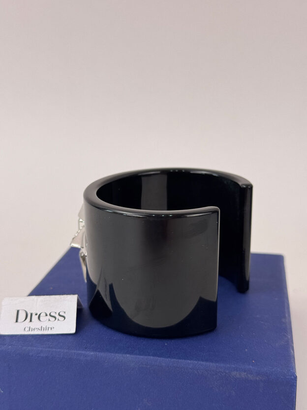 Swarovski Black Triumphal Cuff Bracelet - Image 4