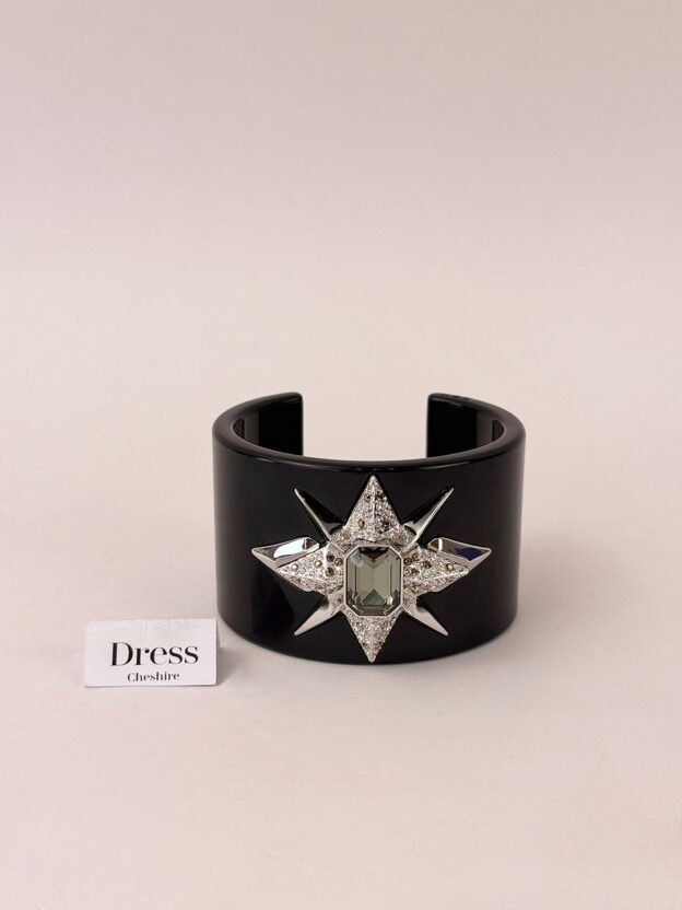 Swarovski Black Triumphal Cuff Bracelet