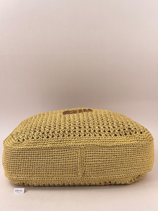 Miu Miu Raffia Hobo Bag - Image 5