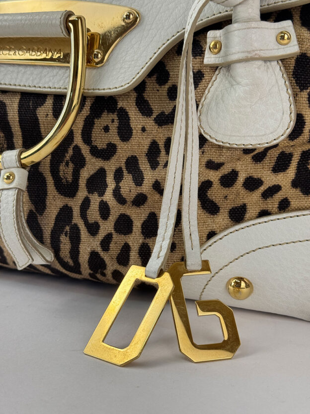 Dolce & Gabbana Miss Doll Leopard Bag - Image 2