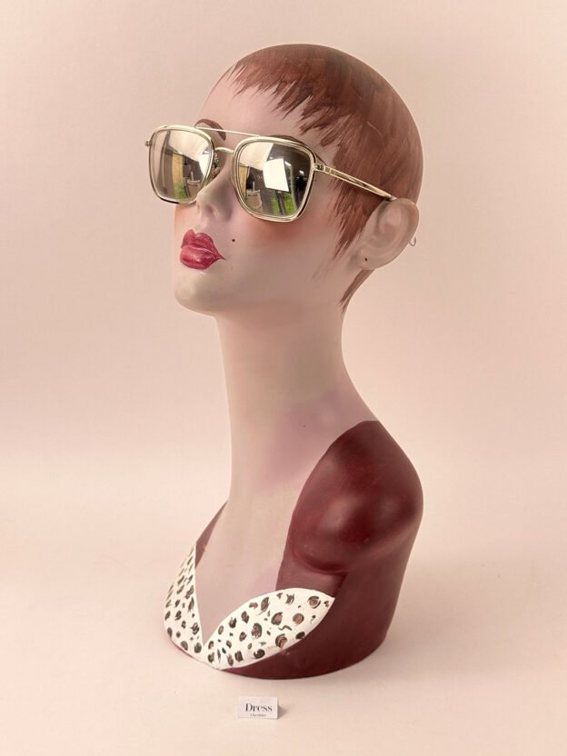 Pre-Owned Chanel Mirrored Aviator Sunglasses