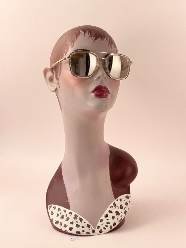Pre-Owned Chanel Mirrored Aviator Sunglasses - Image 3