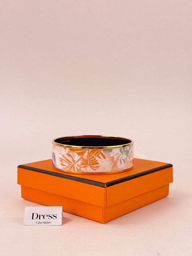 Pre-Owned Hermes Palm Tree Bangle - Image 3