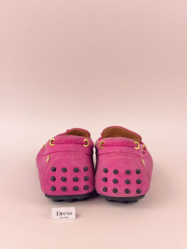 Fairfax and Favour Ladies Henley Fuchsia pink Suede Pumps Size 38 (UK 5) - Image 4