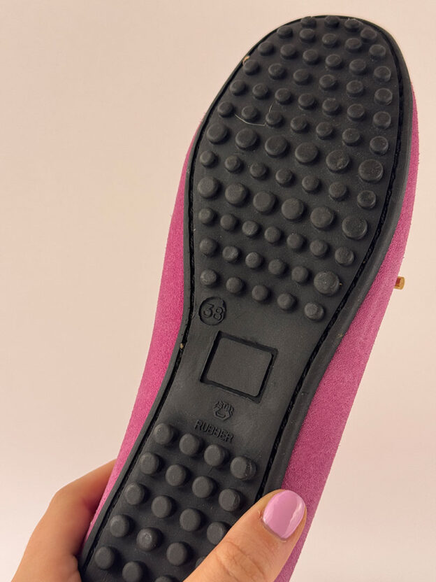 Fairfax and Favour Ladies Henley Fuchsia pink Suede Pumps Size 38 (UK 5) - Image 6