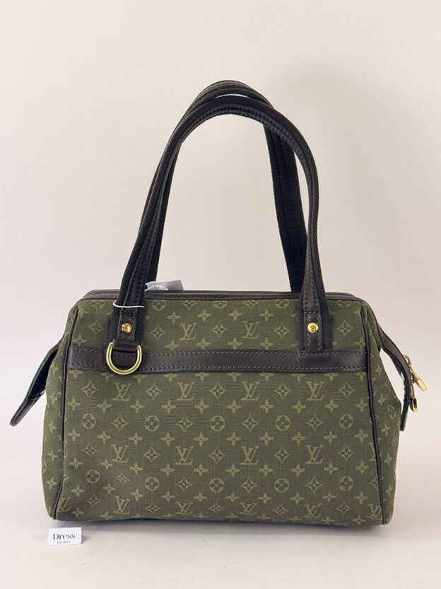 Pre-Owned Louis Vuitton Josephine Cloth Handbag - Image 3